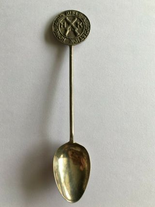 1900s China Chinese Hong Kong Rifle Association Sterling Silver Spoon 香港手枪协会