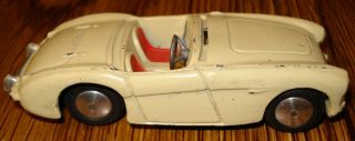 Corgi Toys Austin Healey 3000 1/43 White Made in Gt Britain 3