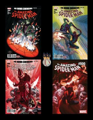 Spider - Man 797 798 799 800 (2018) 4 - Issue Set [nm] 1st App Red Goblin