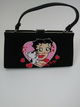 Betty Boop Wallet Clutch Purse Collectors Gift Cartoon Zip Womens (K) 3