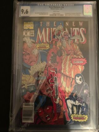 The Mutants 98 (feb 1991,  Marvel) Newsstand Edition