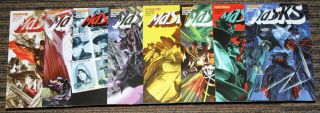 Dynamite Masks 1 - 8 Complete Set - All Alex Ross Covers - Unread Stock Roberson