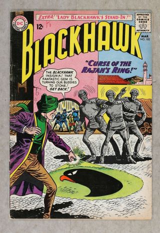 Blackhawk (1st Series) 182 1963 Vg,  4.  5