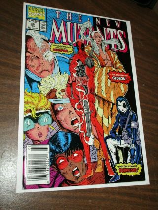 Mutants 98 Very Key Hot Book Nm,  First 1st Deadpool Appearance