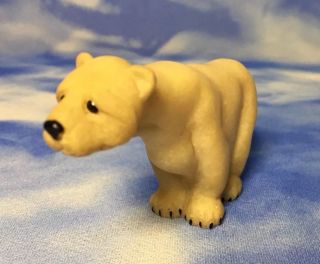 Adorable 2 " Quarry Critters " Phil " Standing Polar Bear Figurine 1999