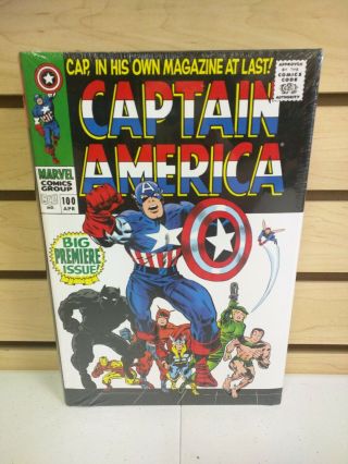 Captain America Omnibus Vol 1 By Stan Lee Hc Hardcover &