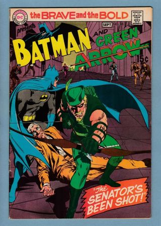 Brave And The Bold 85 Batman_1st Green Arrow Costume_neil Adams Art_cents