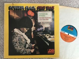 Roberta Flack: First Take Vinyl Lp Album: 1969 Funk/soul A1/b1 Pressing
