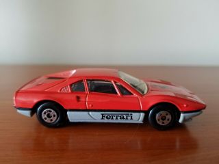 1981 Matchbox 70 Superfast Diecast Metal Ferrari 308 Gtb Sports Car