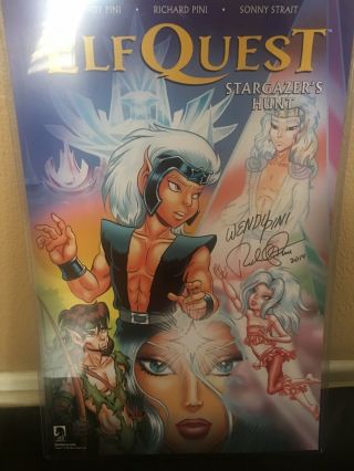 Sdcc 2019 Elf Quest Richard And Wendy Pini Autographed Signing