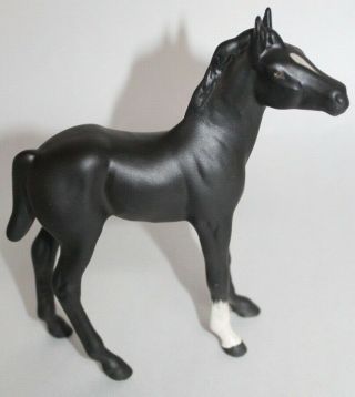 Vintage Beswick Horse Figurine Pony Matte Black