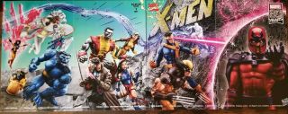 Hasbro Sdcc 2019 Exclusive 4 Poster Set X - Men 1 Cover With 2 Bonus Posters