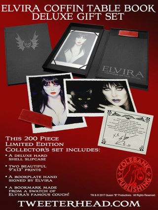 Tweeterhead Elvira Mistress Of The Dark Book Deluxe Edition