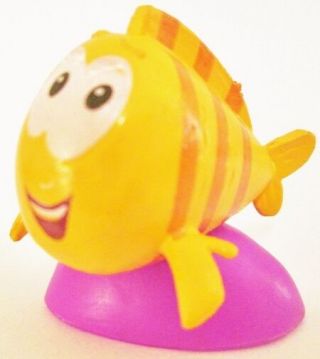 Mr Grouper Nickelodeon Bubble Guppies Pvc Toy Playset Figure Cake Topper Fish
