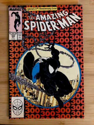 The Spider - Man 300 (may 1988,  Marvel) First Venom Very Fine Nm
