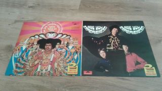 Jimi Hendrix - Axis Bold As Love & Are You Experienced Uk Polydor 2 Lp Set
