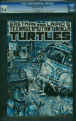 2 Mirage Tmnt Books Teenage Mutant Ninja Turtles 3 Cgc 9.  6 And 4 Cgc 9.  4