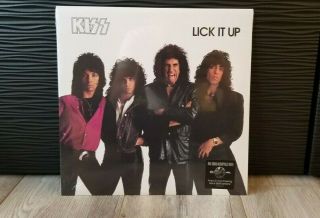Kiss Lick It Up Vinyl Lp 180 Gram Vinny Vincent