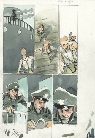 Tyler Jenkins Peter Panzerfaust Issue 24 P.  5 Published Art