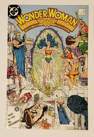 Wonder Woman Vol 2 7 (1st Appearance Of Cheetah) Dc Comics 1987 Vf
