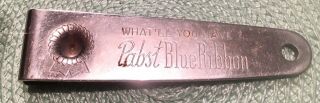 Vintage Pabst Blue Ribbon Beer Bottle Opener