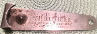 Vintage Pabst BLUE Ribbon BEER Bottle OPENER 2