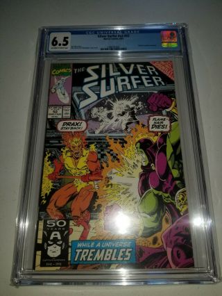 Silver Surfer V3 52 Cgc 6.  5 1991 Marvel: Infinity Gauntlet Crossover
