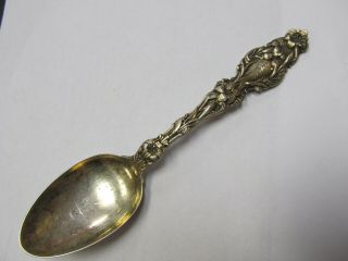 Whiting Mfg Co Lily Sterling Silver Vintage 5 3/4” Teaspoon Xlnt Cond