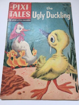 Pixi Tales 18 The Ugly Duckling Classics Comic Rare