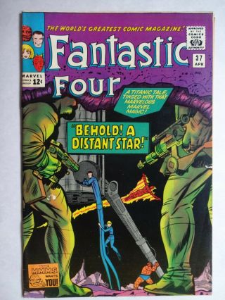 Fantastic Four 37 1st Princess Anelle Stan Lee Jack Kirby Silver Age