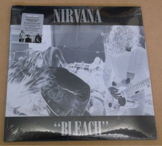 Nirvana Bleach 2009 Us 180g Black Vinyl 2 - Lp,  Mp3 & Booklet Remastered