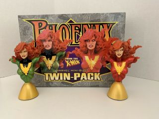 Bowen Marvel Mini - Bust Phoenix & Dark Phoenix Twin - Pack Edition 802/5000 X - Men