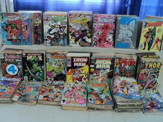 Package Deal 1980s/1990s - Over 600 Books Marvel Comics (s 11337)