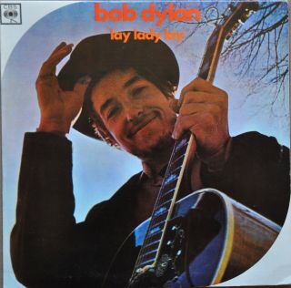 Mega Rare Bob Dylan Stereo " Lay Lady Lay " Vinyl 12 " Lp Argentina Cbs 19.  045