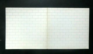 PINK FLOYD NM 2 LP EARLY ISSUE UK 1979 THE WALL,  INNERS HARVEST EMI NO BARCODE 5