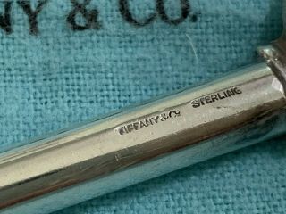 Rare Vintage 1960 ' s TIFFANY & Co.  Sterling Silver Toothpaste Roller Key - 2