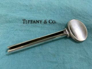 Rare Vintage 1960 ' s TIFFANY & Co.  Sterling Silver Toothpaste Roller Key - 3