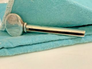 Rare Vintage 1960 ' s TIFFANY & Co.  Sterling Silver Toothpaste Roller Key - 6