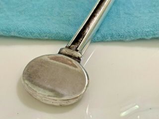 Rare Vintage 1960 ' s TIFFANY & Co.  Sterling Silver Toothpaste Roller Key - 7