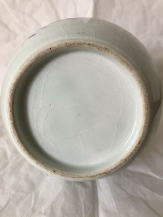 Antique Chinese Double Gourd Porcelain Blue & White Vase ? 8 Horses Of Wang Mu 7