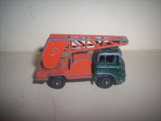 VINTAGE 1950 ' s BUDGIE NO.  22 MOBILE CRANE TRUCK MADE IN ENGLAND 2