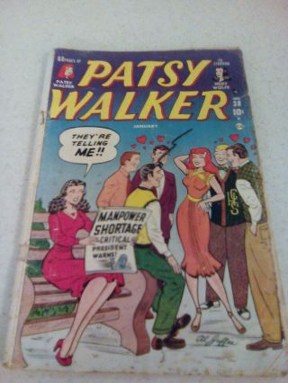Patsy Walker Comic 38 - Read First Before Bid
