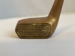 Vintage Brass Golf Club Driver Bottle Opener Barware Collector Shelf Decor 2