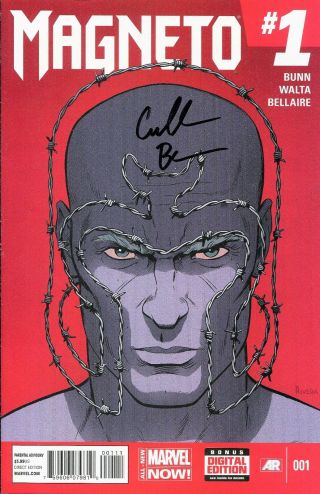 Magneto 1 X - Men Signed By Writer Cullen Bunn (lg)