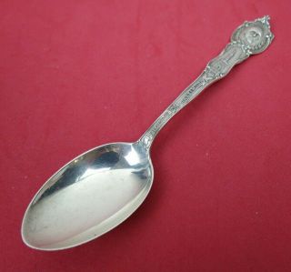 City Of Baltimore Lord Baltimore Bust On Tip Sterling Souvenir Spoon 5 1/2 "