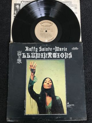 Buffy Sainte - Marie - Illuminations Vinyl Lp Us Vanguard Vsd - 79300 (1969) Vg,  Con