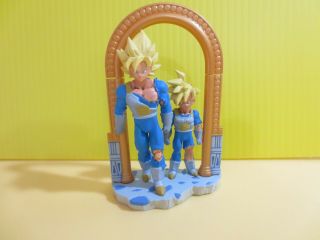 Goku & Gohan 3.  5 " Diorama Viny Figure Dragon Ball Mega House : 71