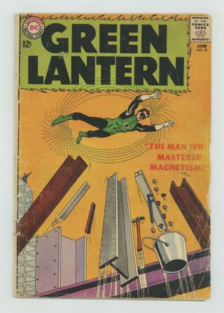 Green Lantern (1st Series Dc) 21 1963 Fr/gd 1.  5