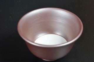 S9389: Japanese Banko - ware Brown pottery Sencha TEAPOT YUSAMASHI CUPS 4