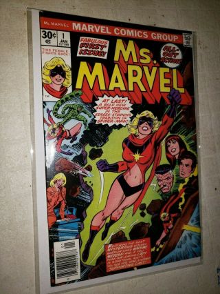 Ms.  Marvel 1 1st App Of Carol Danvers Vf Key Issue